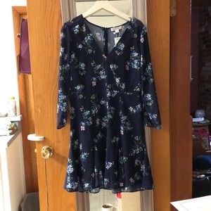 NEW Wendy Bird Navy Blue Floral dress